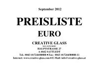 Fax: 0043 (0)7244/80888-11 Internet - Creative Glass