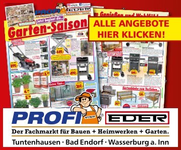 Jetzt beginnt die Garten Saison CAP 03/23