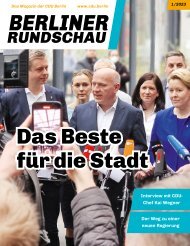 Berliner Rundschau - Ausgabe 1/2023