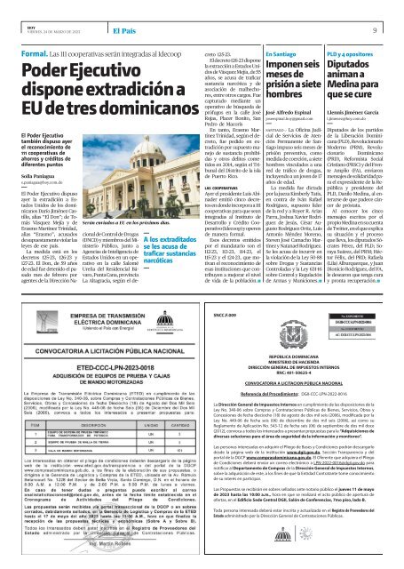 Edición impresa del viernes 24 de marzo de 2023