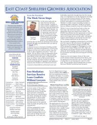 East Coast Shellfish Growers Association newsletter April 2023