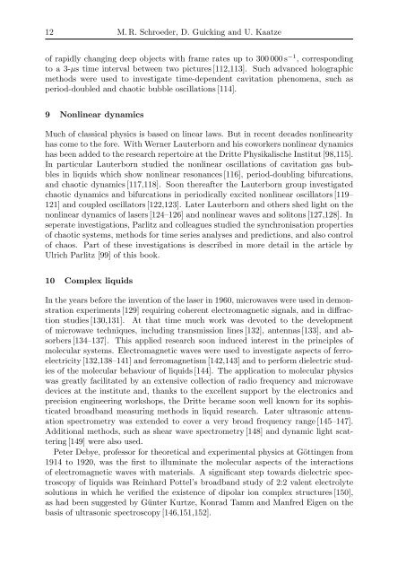 Oscillations, Waves, and Interactions - GWDG