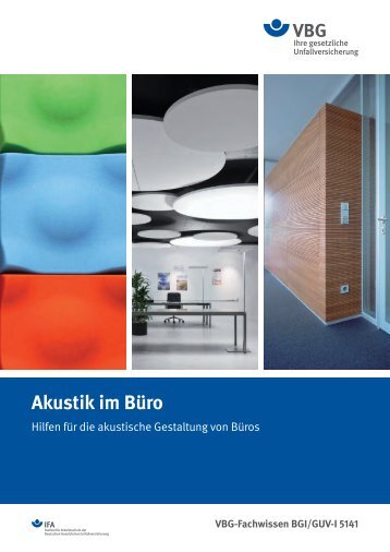 Akustik im Büro - VBG