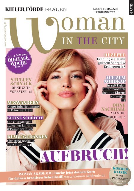 WOMAN in the city Magazin | Frühling 2023