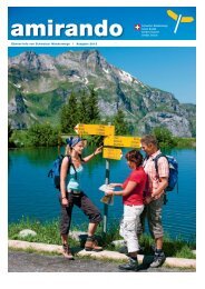 amirando - Schweizer Wanderwege