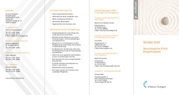 pdf-Download (178 KB) - Klinikum Stuttgart