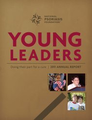 2011 annual report - National Psoriasis Foundation