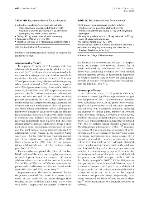 Guidelines of care for the management of psoriasis ... - Huidziekten.nl