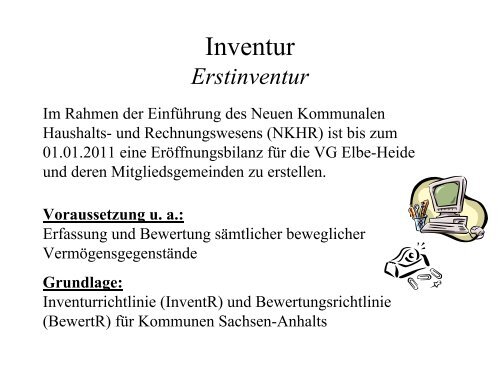 Erstinventur