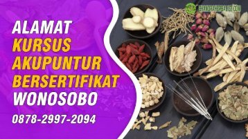 0878-2997-2094 Tempat Kursus Akupuntur Berserifikat Di Wonosobo Pelatihan Akupunktur Biaya Murah