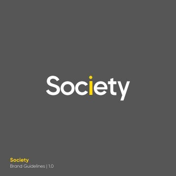 Society's Brand Guidelines