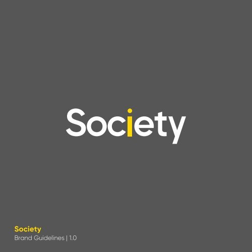Society's Brand Guidelines