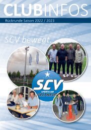 SC Veltheim Clubinfo Magazin 2023