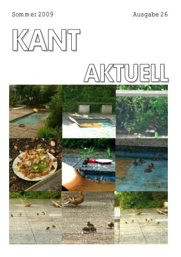 Sommer 2009 Ausgabe 26 - Immanuel-Kant-Schule Rüsselsheim