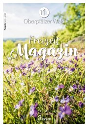 Freizeitmagazin Oberpfälzer Wald Frühling 2023