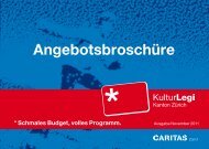 Angebotsbroschüre - KulturLegi