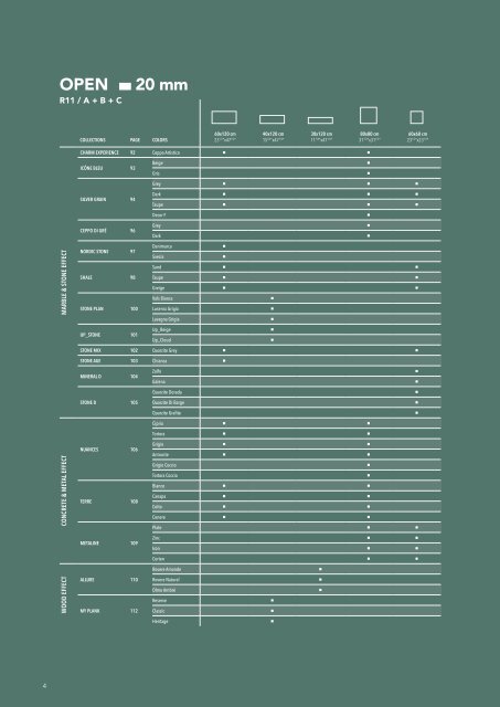 ITALGRANITI Katalog OPEN