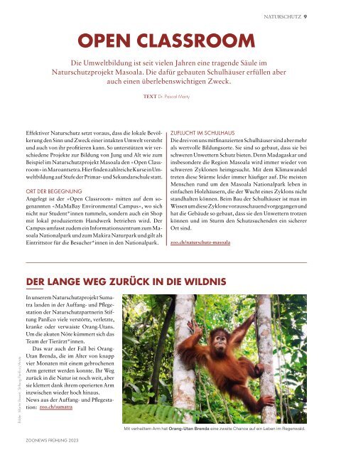 Zoonews Frühling 2023