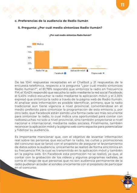 Informe Final: Sondeo de Audiencias con Chatbot