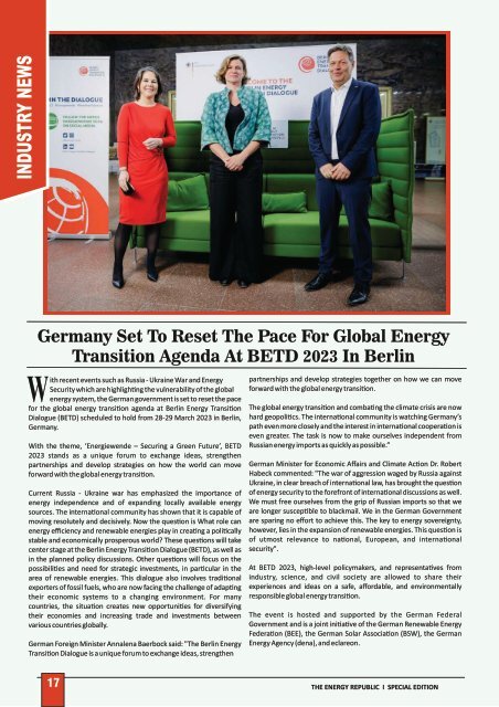 The Energy Republic February - March Edition 2023