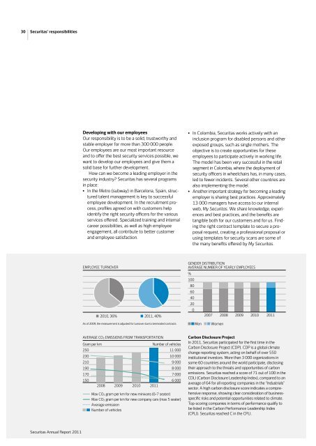 SECURITAS AB Annual Report 2011