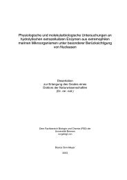 Dissertation, Bianca Sinn-Meyer, Fachbereich Biologie und Chemie ...