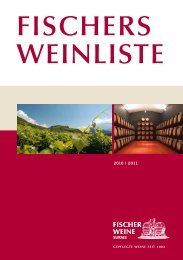 FISCHERS WEINLISTE - Fischer Weine