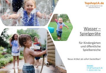 Wasser – Spielgeräte für Kindergärten und öffentliche Spielbereiche Topshop1A.de TS93 