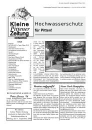 Pittener - Kleine Pittener Zeitung :: KPZ