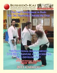 2011 Budoya Catalog - Bushido-Kai