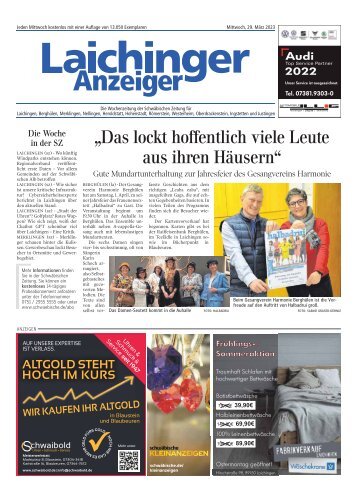29.03.2023 Laichinger Anzeiger