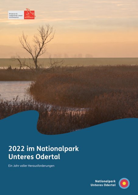2022 im Nationalpark  Unteres Odertal - Ein Jahr voller Herausforderungen