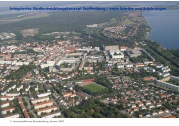 Integriertes Stadtentwicklungskonzept Senftenberg