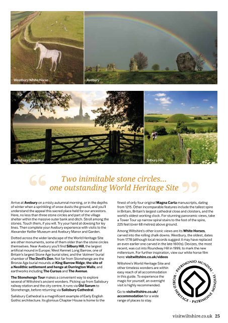 Visit Wiltshire Visitor Guide 2023