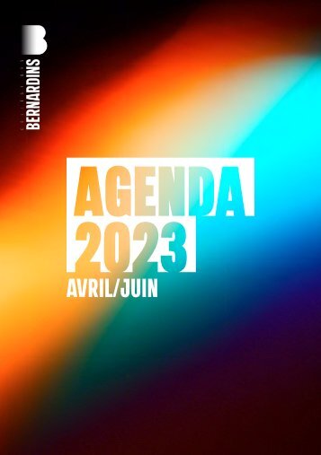 AGENDA 2nd trimestre 2023