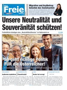 Unsere Neutralität und Souveränität schützen!