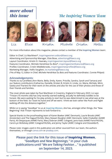 Inspiring Women Magazine May 2023