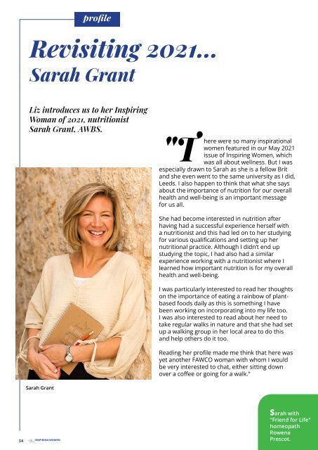 Inspiring Women Magazine May 2023