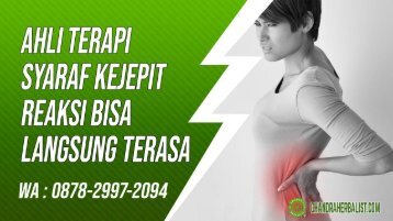 0878-2997-2094 Ahli Pengobatan Terapi Saraf Kejepit Di Patimuan Maos - Alamat, Jasa, Dan Tempat Terapi Syaraf kejepit