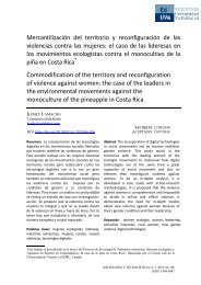 Mercantilizacion del territorio y reconfiguracion de las violencias contra las mujeres