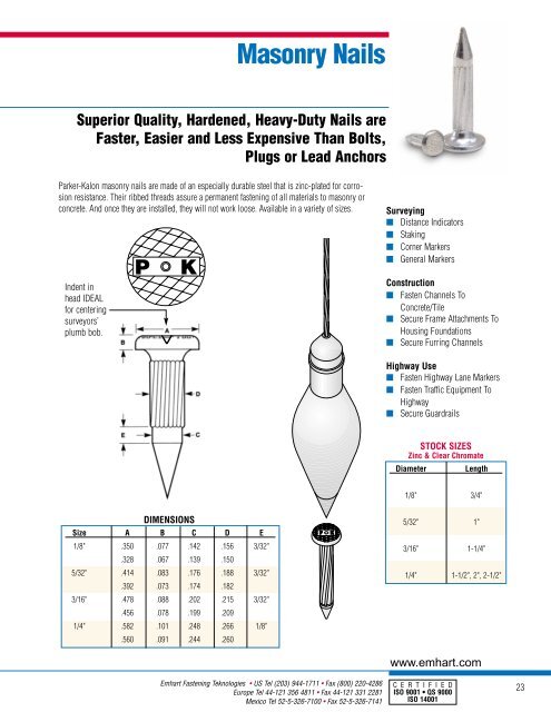 Specialty Screws - Interstate Screw Corporation