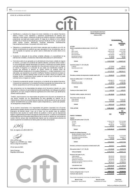 Edición impresa, jueves 30 de marzo de 2023