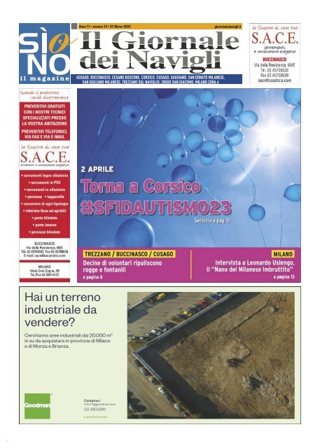 Giornale dei Navigli n. 13 - 31 marzo 2023