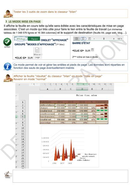 Support de cours  Excel 2016 niveau1