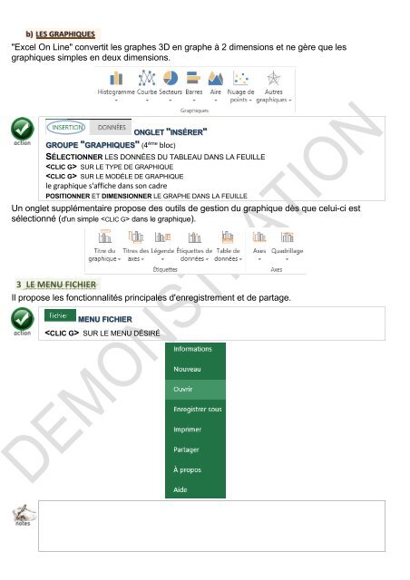 Support de cours  Excel 2016 niveau1