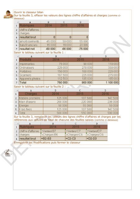 Support de cours  Excel 2016 niveau1