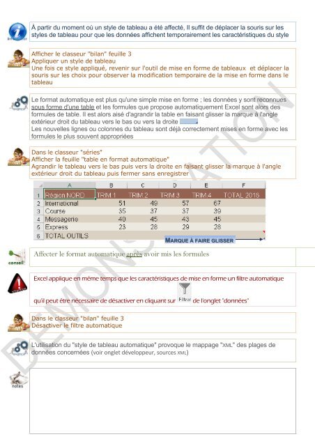 Support de cours  Excel 2016 niveau1