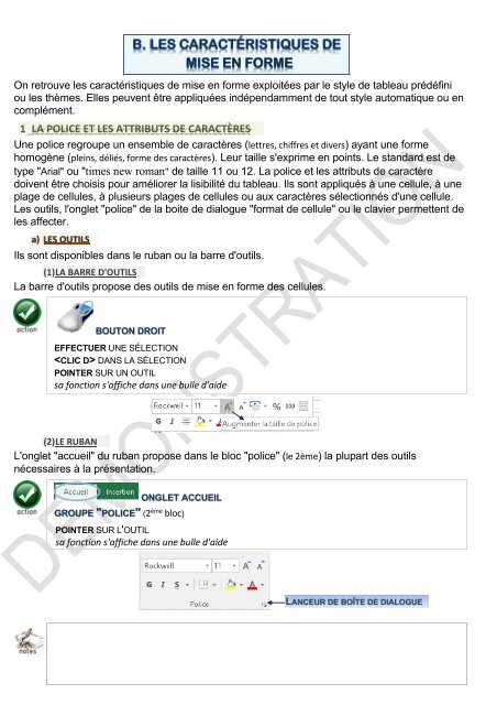 Support de cours  Excel 2016 niveau1