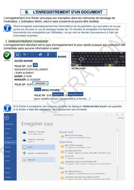 Support de cours Word 2016 n1 utilisation