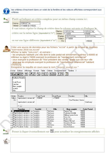 support de cours Excel 2016 niveau 2 tableaux croisés base de données